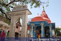 Lord Brahma temple at Pushkar, Ajmer